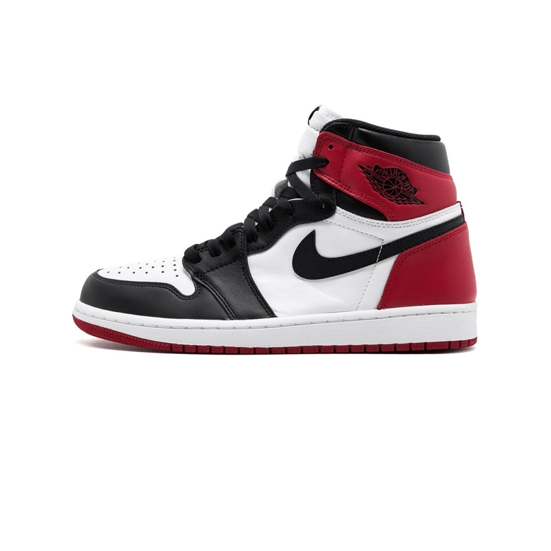 کفش نایک ایر جردن وان ساقدار مشکی قرمز Nike Air Jordan 1 High Black Red