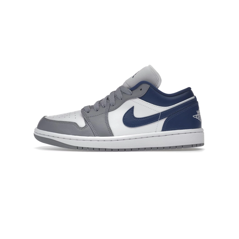 کفش نایک ایر جردن آبی فرانسوی Air Jordan 1 Low Stealth French Blue
