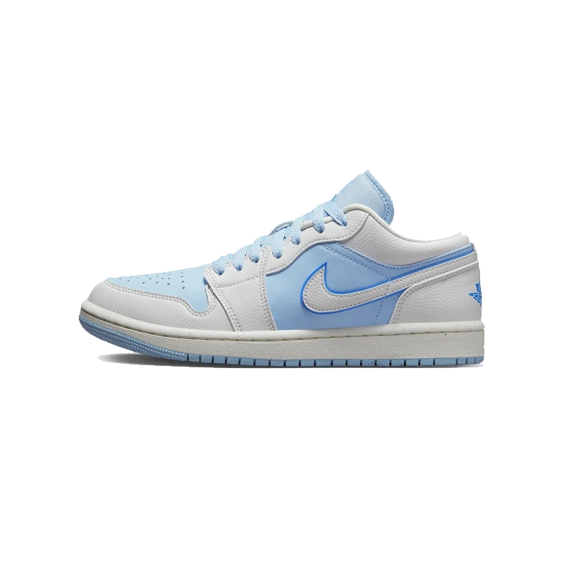 کفش نایک ایر جردن وان آبی یخی Nike Air Jordan 1 Low Ice Blue